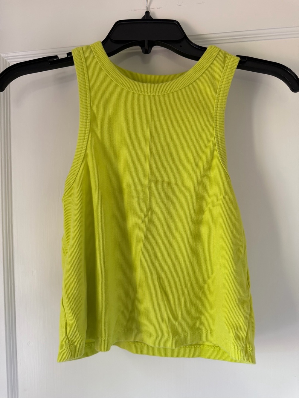 Women's Lemon/Lime Ribbed Tank Top